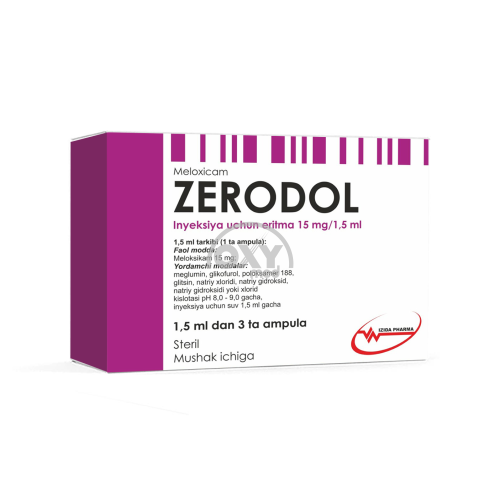 product-Zerodol, 15 mg/ml, 1,5 ml, ampulalar No 3